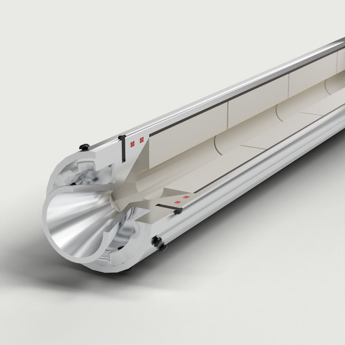 Project AGNI, rendered in section